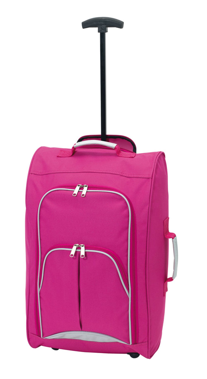 Vertrieb durch Preiswert & Gut Handgepäck Reise Vienna pink 600D Polyester Low Budget Fluglinien Jet