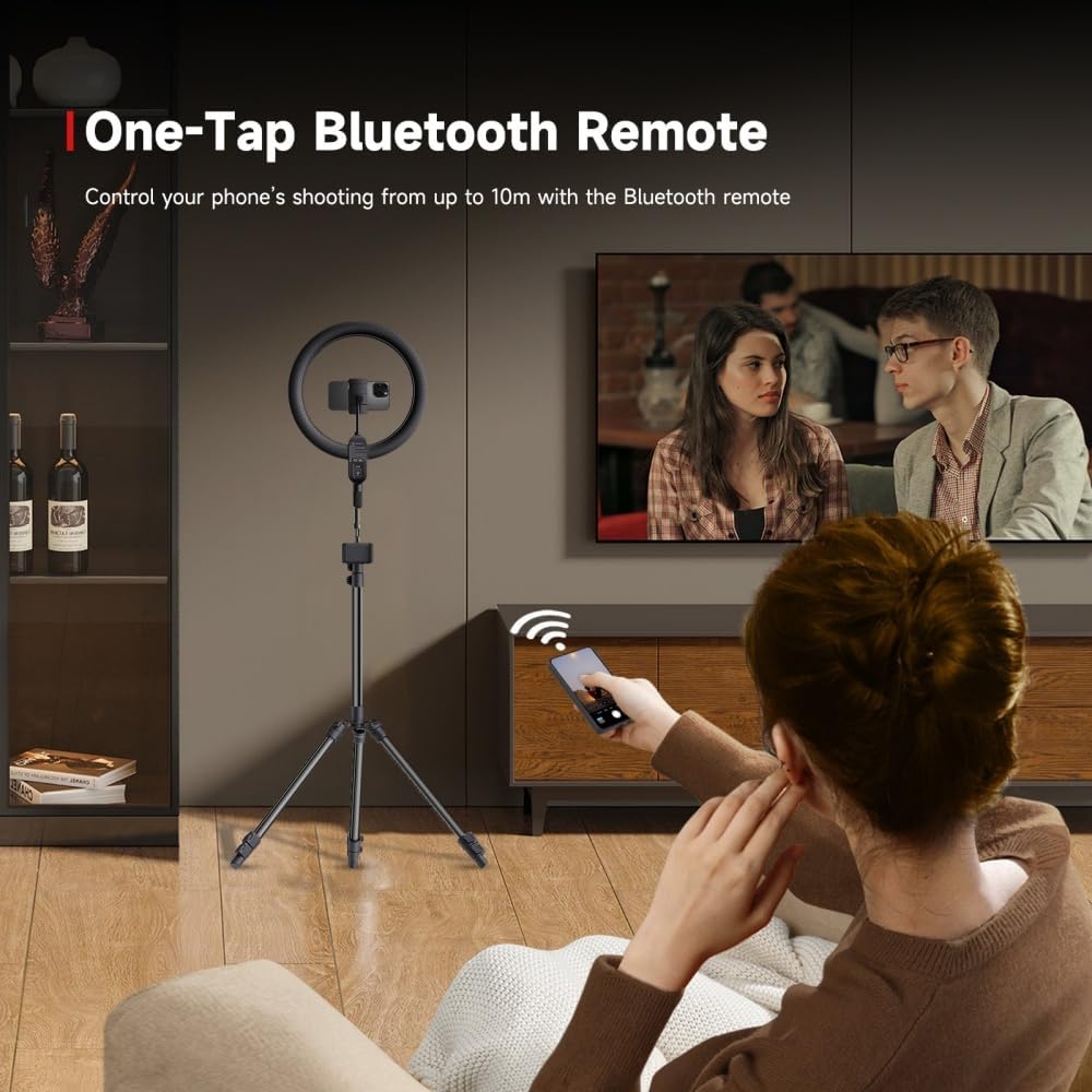 SYNCO Xview M4 Handy Selfie Monitor, Magnetischer Smartphone Vlog Bildschirm für iPhone & Android Rü