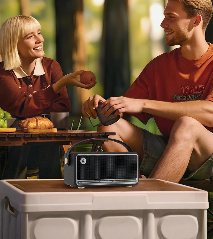 Edifier MP330 Tragbarer Bluetooth-Lautsprecher mit 40W RMS, Schwarz, Schwarz