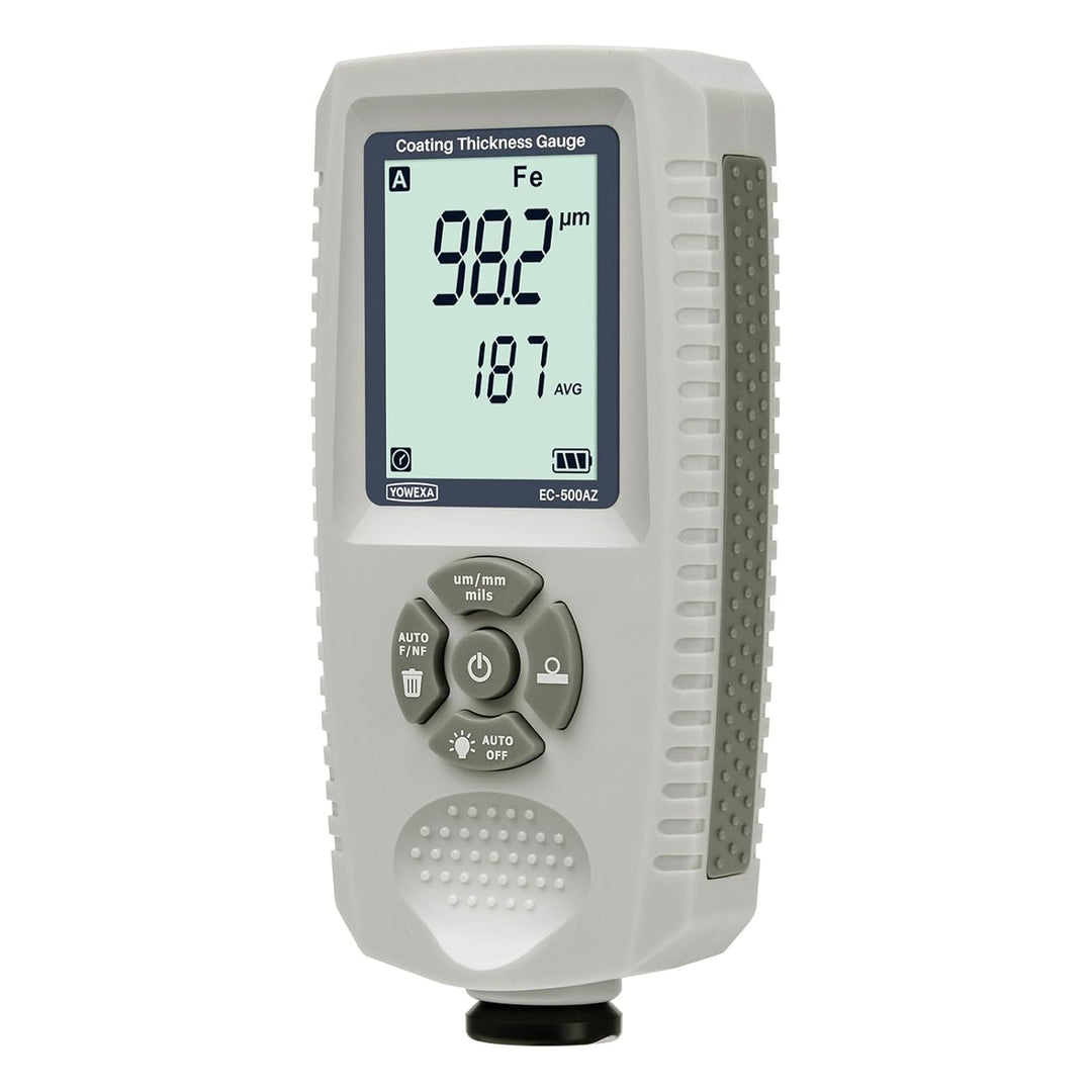 Lackschichtdickenmessgerät kfz EC-500AZ Lackmessgerät auto, Automatische Erkennung mit Leserotation,