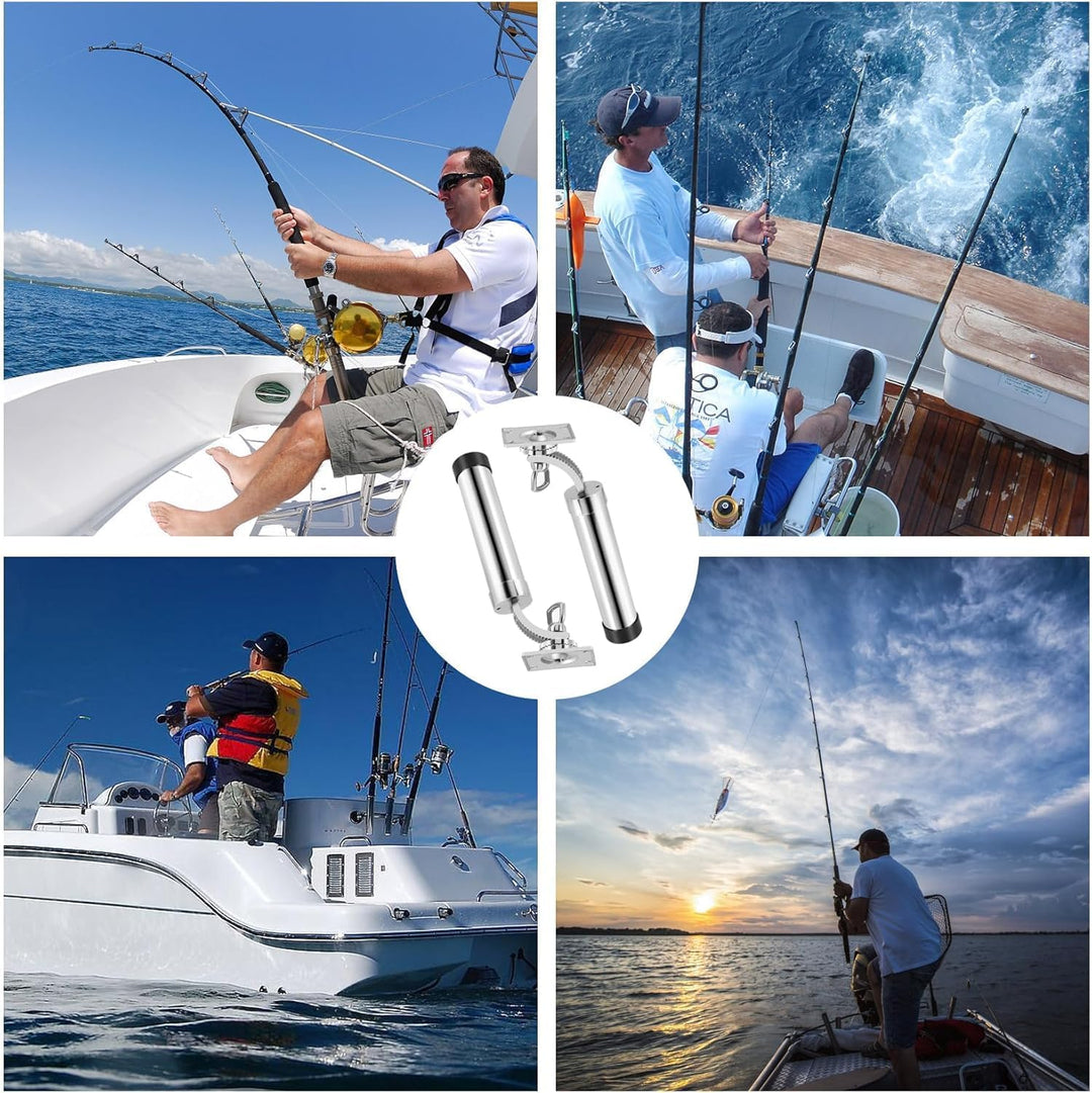 Angelrutenhalter, 360 ° Drehung Fischerboot Ruten-Halter, Marine Boot Angelrutenhalter Rack Unterstü