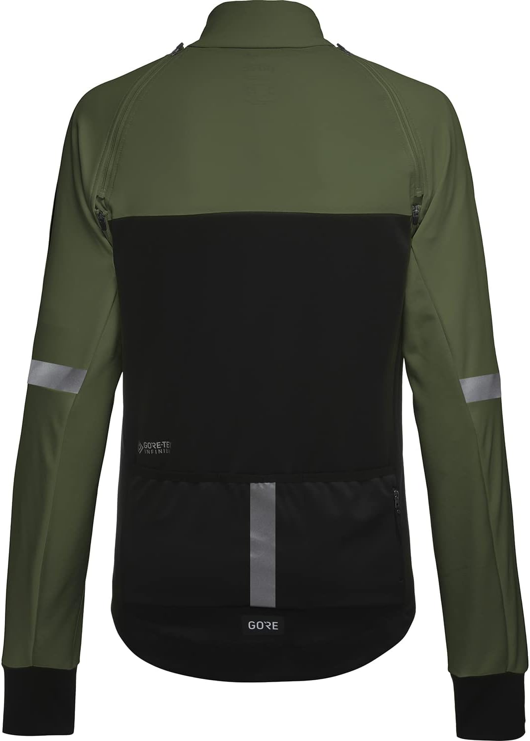GORE WEAR Damen Phantom Jacke Damen Jacke 34 Black/Utility Green, 34 Black/Utility Green