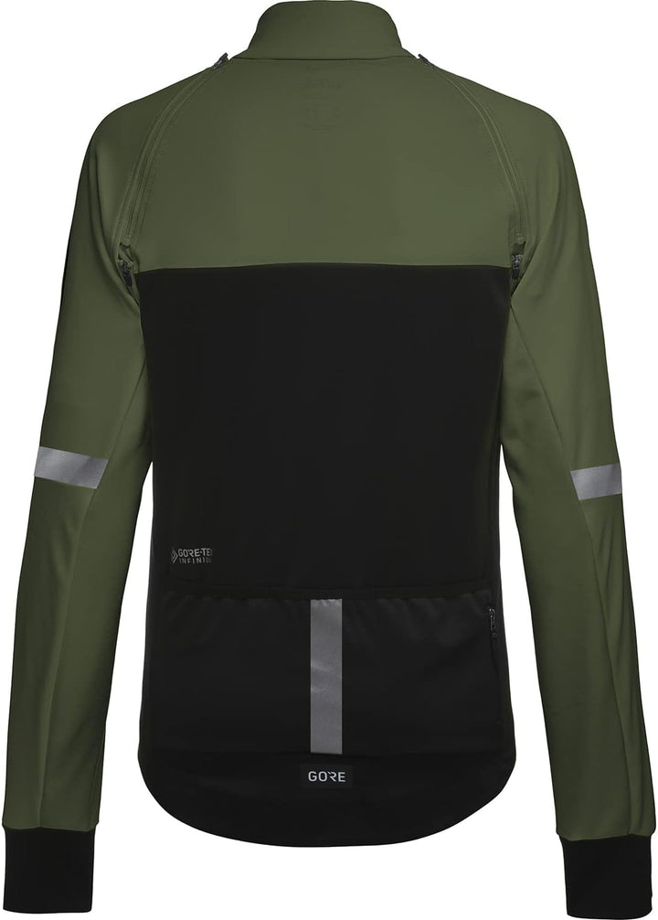 GORE WEAR Damen Phantom Jacke Damen Jacke 34 Black/Utility Green, 34 Black/Utility Green