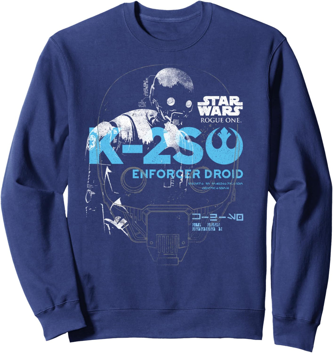 Star Wars Rogue One K2-SO Enforcer Droid Portrait Sweatshirt