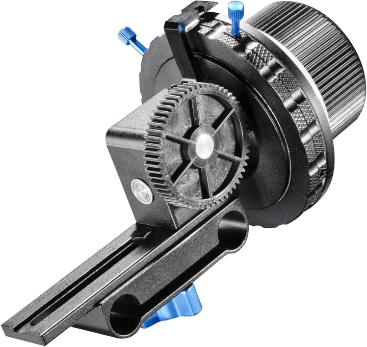 Walimex Pro Follow Focus Twin-Stop Schärfezieheinrichtung, Follow Focus Twin-Stop