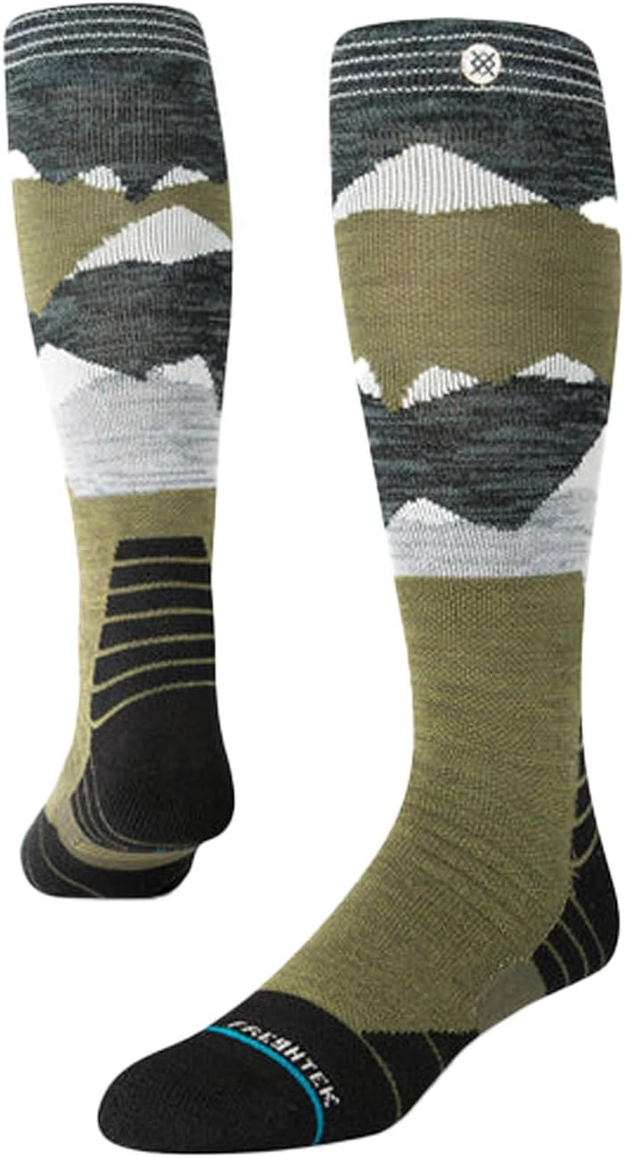 Stance Damen Lonely Peaks Socken Kniestrümpfe Sportsocken, teal