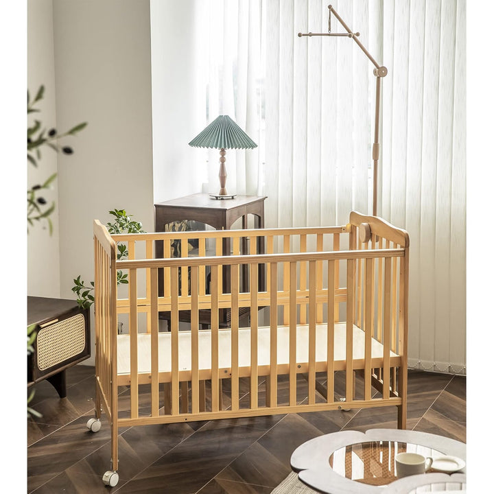Lanttoe Baby Mobile Halterung Holz für Babybett Kinderbett Mobile Halterung Pro mit DIY-Zubehör, Mob