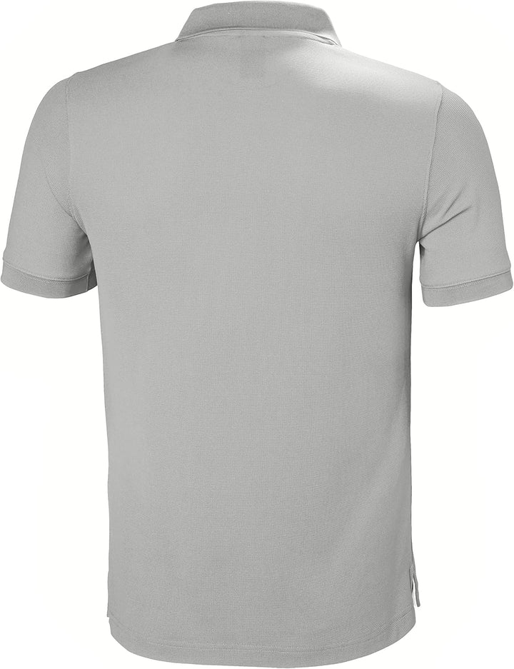 Helly Hansen Herren Crewline Langarm Poloshirt S 853 Grey Fog, S 853 Grey Fog