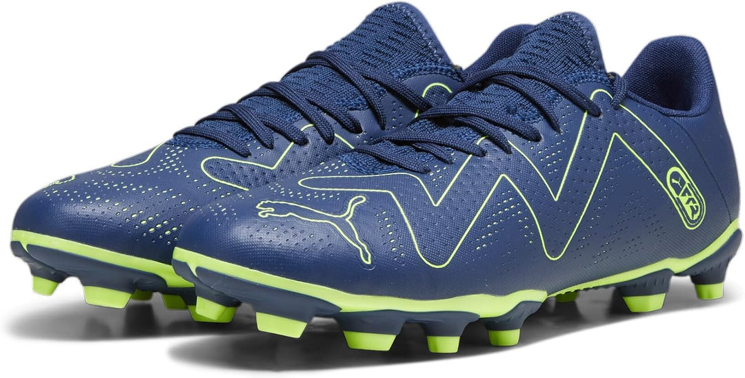 PUMA Herren Future Play Fg/Ag Fussballschuh, 40.5 EU Persian Blue Pro Green