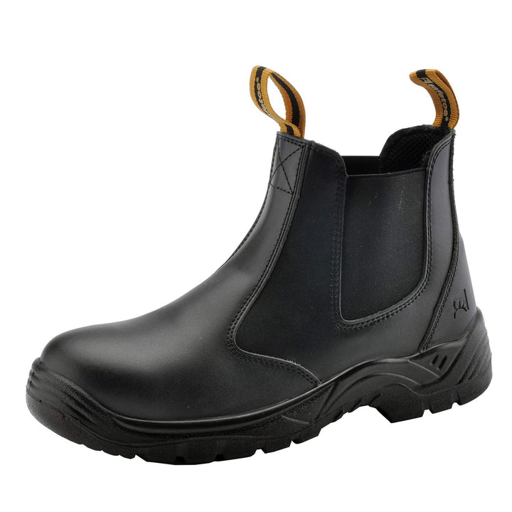 SAFETOE Sicherheitsstiefel Arbeitsschuhe mit Stahlkappe M8025 (S3 klassischer Artikel) von Anti-Punk