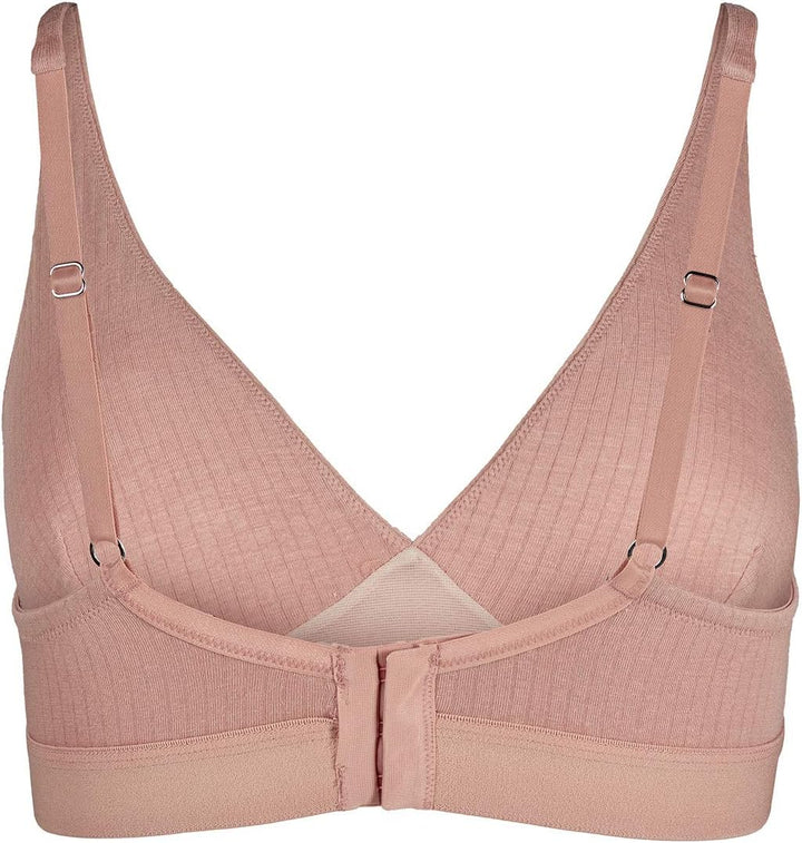 HUBER Damen Soft Bügelloser BH 75B Cafe Creme, 75B Cafe Creme