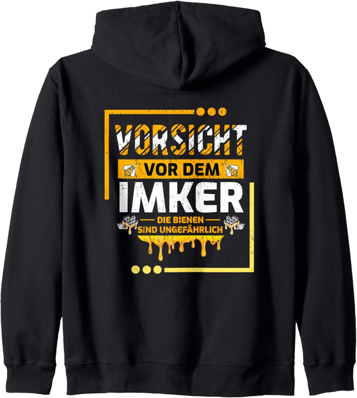 Vorsicht Vor Dem Imker Outfit für einen Imker Kapuzenjacke