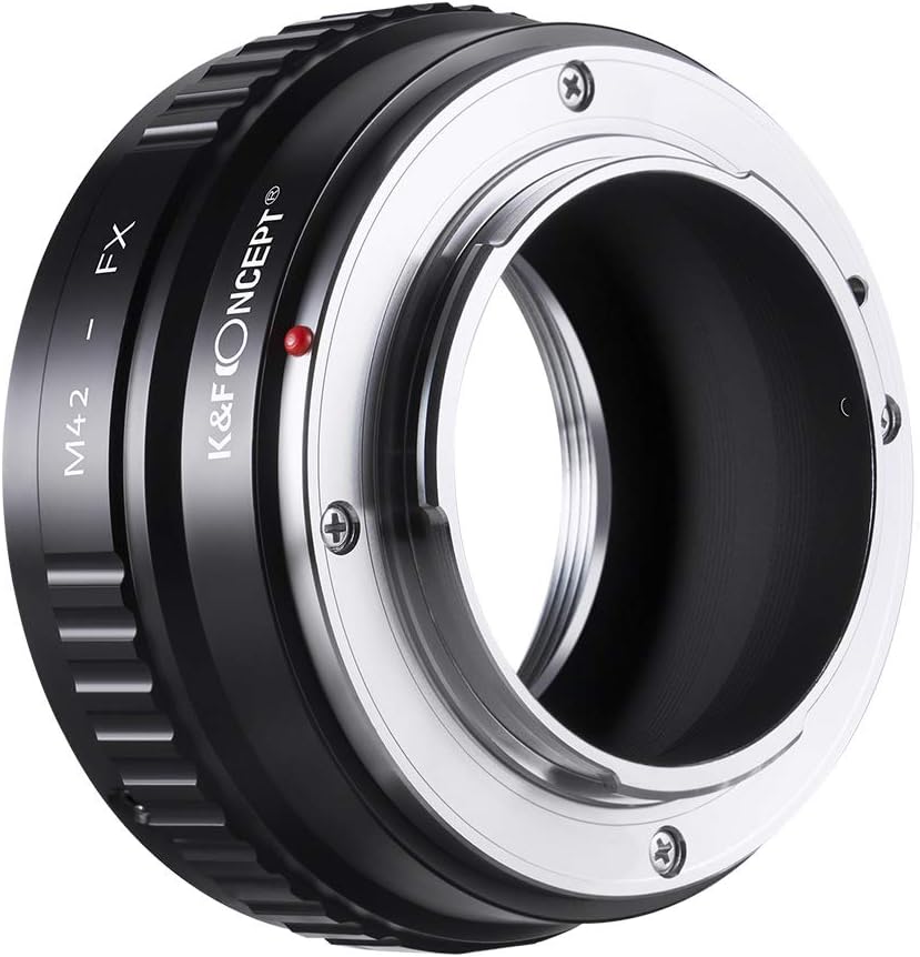 K&F Concept M42-FX II Kupfer-Bajonett Objektiv Adapterring,Objektivadapter,Adapter Fuji,Adapter Ring