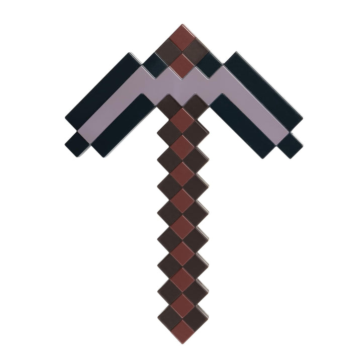 Minecraft Netherit-Spitzhacke, Kostüm-Accessoire, offizielles Lizenzprodukt von Disguise, inspiriert