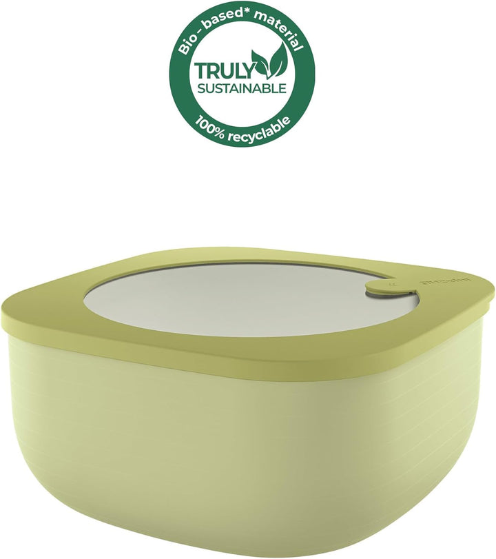 Guzzini - Kitchen Active Design, STORE&MORE BIO, Dicht schliessende niedrige Dosen für Kühlschrank/G