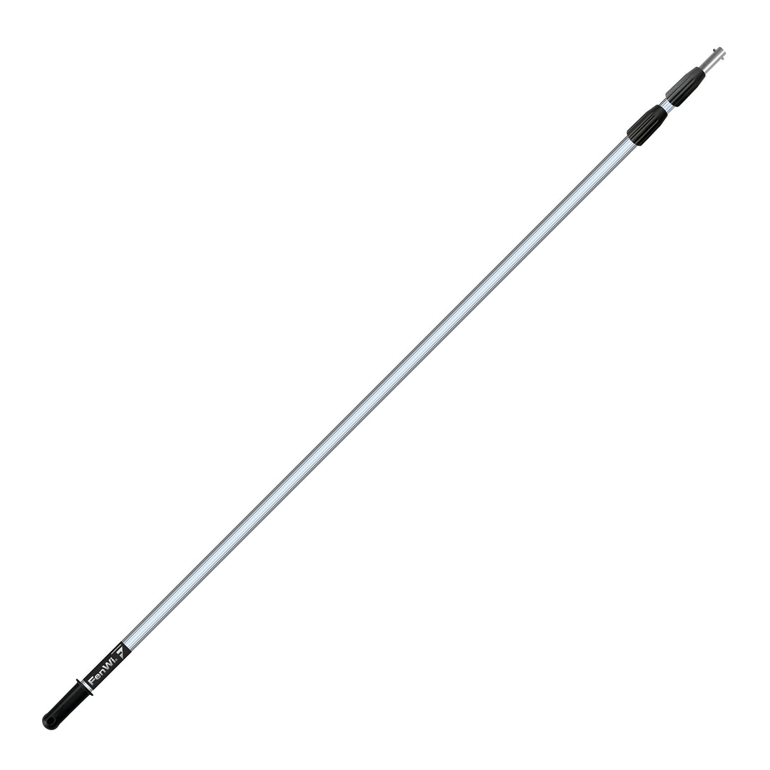 FenWi 4m Profi Alu Teleskopstange - stufenlos von 158 bis 410 cm Verstellbarer Aluminium Teleskopsti