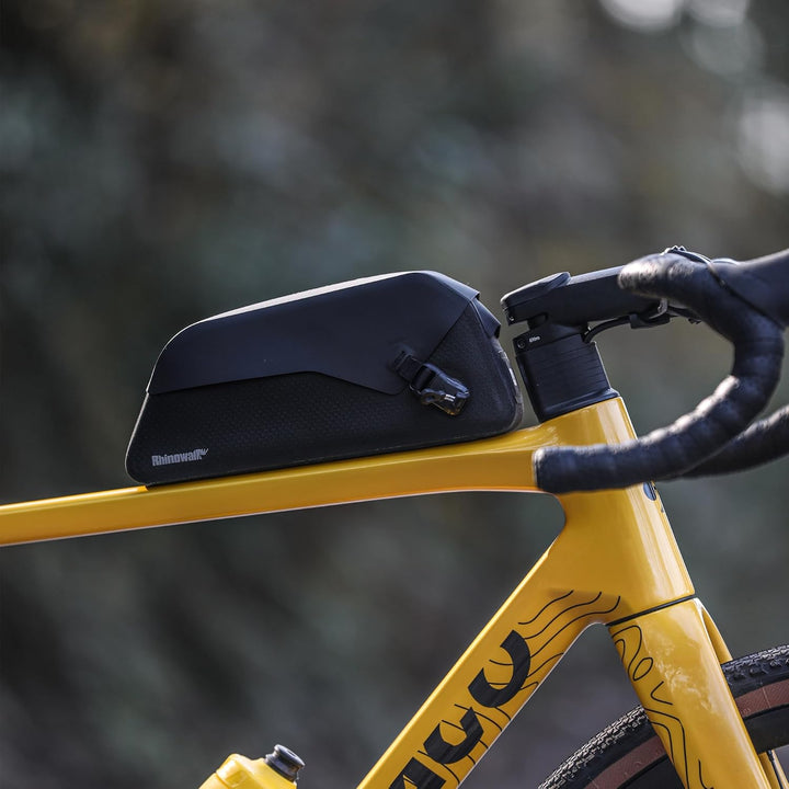 Fahrrad Oberrohrtasche Wasserdicht Rahmentasche mit Magnetklappe 1L Dreieckstasch für MTB Rennrad Gr