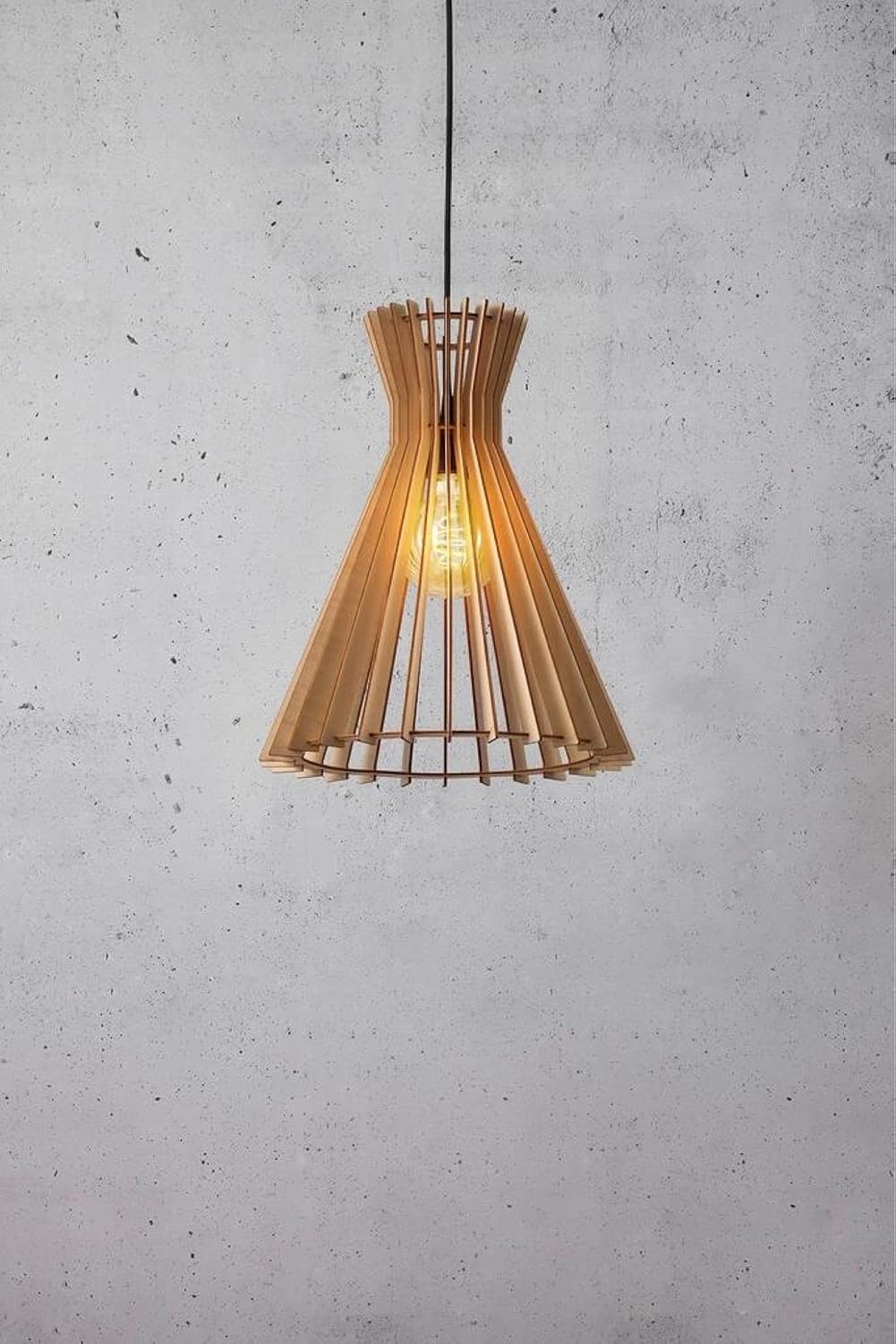 Nordlux 2112453014 Groa Light (34 cm, Holz)