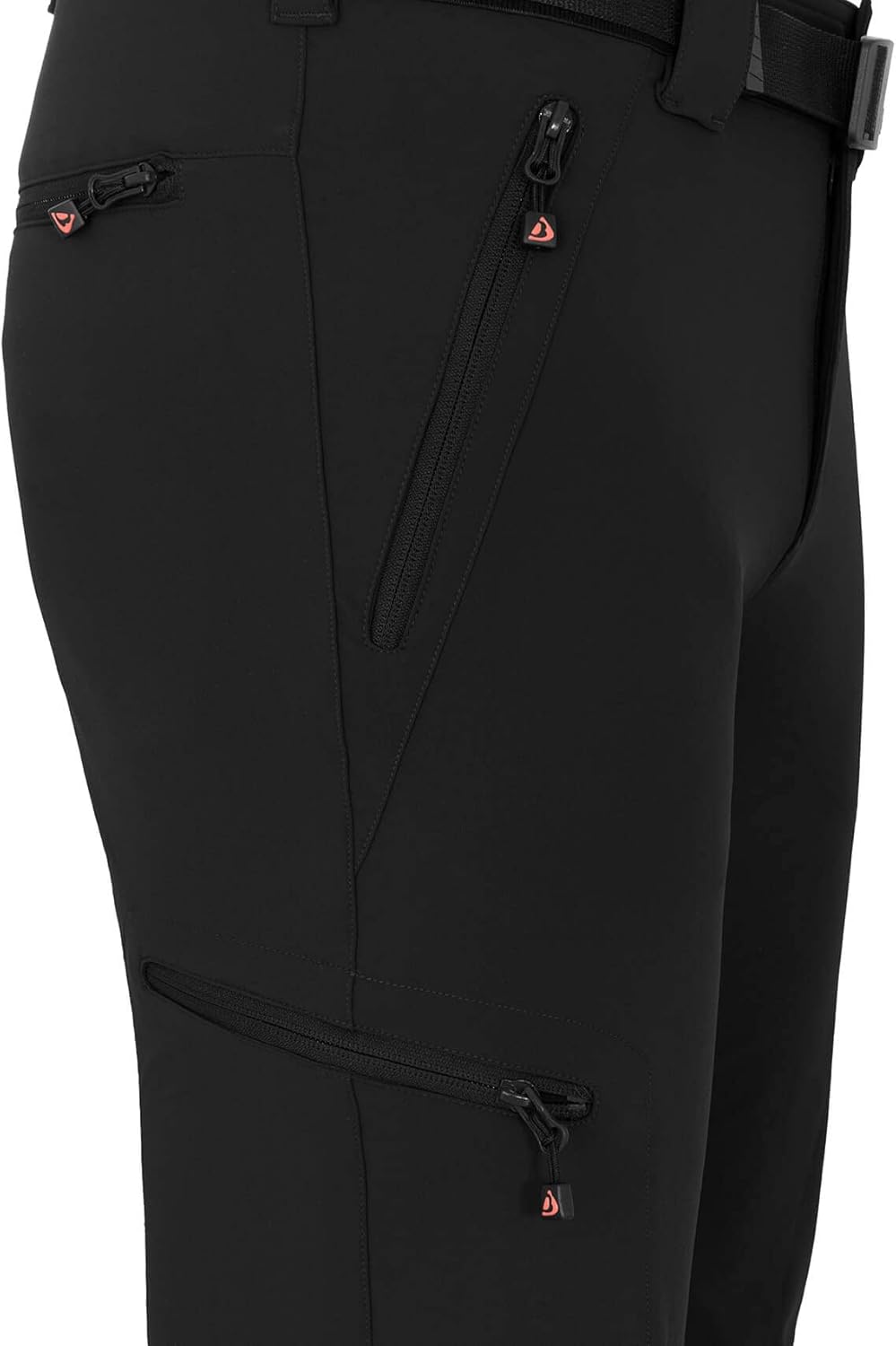 Bergson VILLE | Herren Wanderhose, robust, ganzjährig nutzbar - PFC-frei, Comfort Bund, bielastische