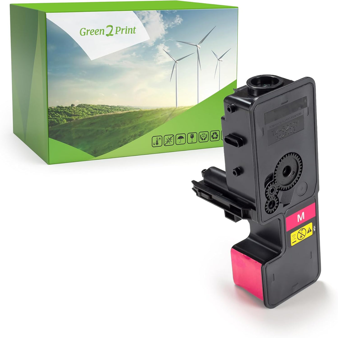 Green2Print Toner Magenta 3000 Seiten ersetzt Kyocera TK-5240M, 1T02R7BNL0 passend für Kyocera ECOSY