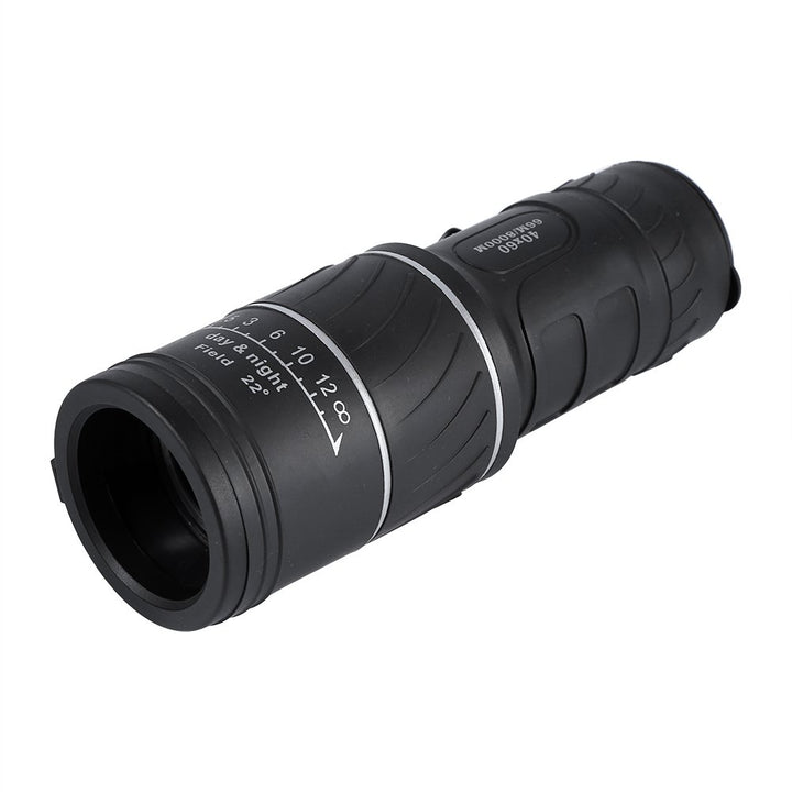 Monokular Teleskop, 40 × 60 HD Monokulares Wasserdichtes Hochleistung Zoom Mini Outdoor Night Film T