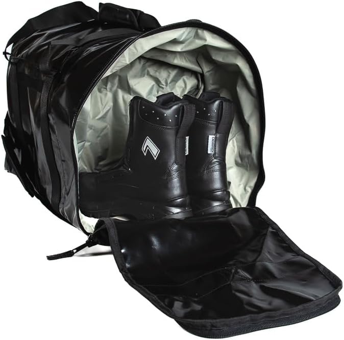 Fenomed Bekleidungstasche Rettungsdienst, Feuerwehr und THW Plan-Material (Schwarz), Schwarz