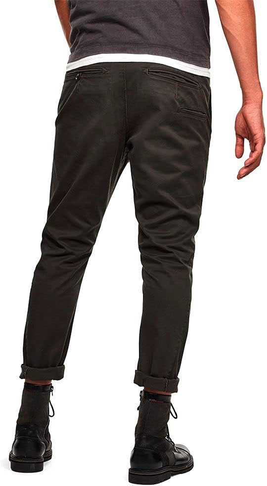 G-STAR RAW Herren Vetar Slim Chino 26W / 30L Grau (Asfalt D14027-c072-995), 26W / 30L Grau (Asfalt D