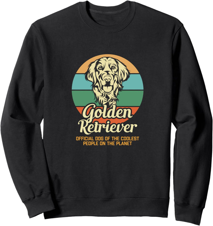 Golden Retriever | Mama Papa Hund Liebe Pet Sweatshirt