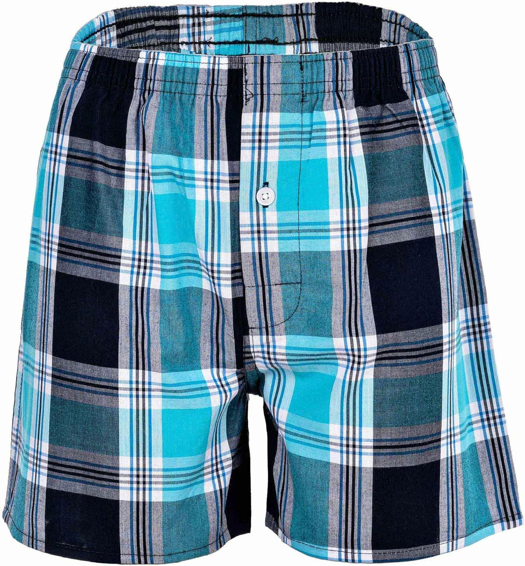 YOURBASICS Kinder Web-Boxer, 7er Pack - American Boxer-Shorts, Gemustert, Spar-Pack 188 Mix3, 188 Mi