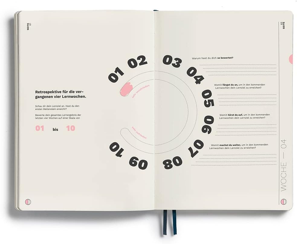 LEUCHTTURM1917 367496 Learning Journal Composition (B5), Flexcover, Schwarz, Deutsch Deutsch Schwarz