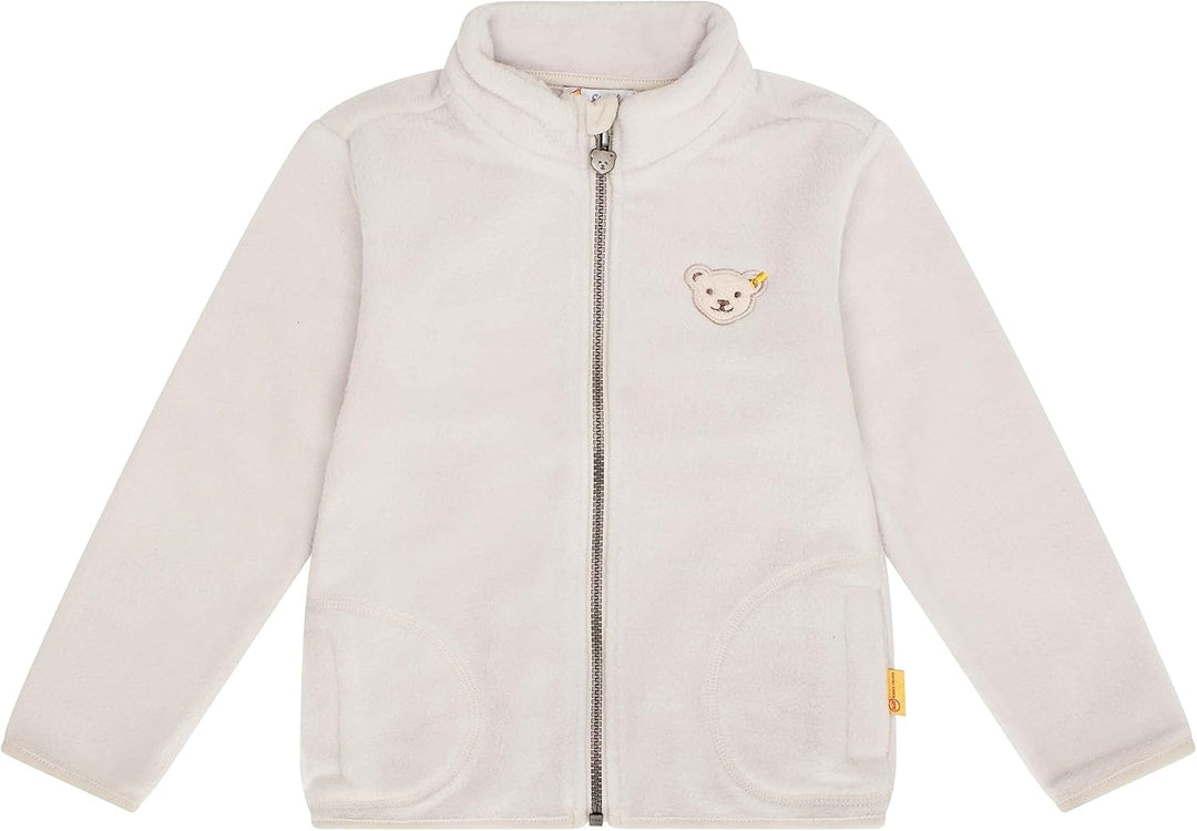 Steiff Unisex Kinder Fleecejacke Ohne Kapuze Jacke 92 WIND CHIME, 92 WIND CHIME