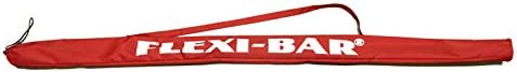 Flexi-Bar Standard Rot, FLEXI-BAR Protection Bag Tragetasche Rot, Trainingsposter und