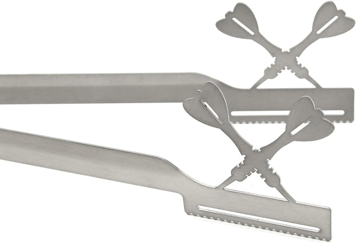 Grillzange Motiv Dart/Darts, spülmaschinengeeignet, Geschenkidee, Männergeschenk, Dartspieler, Dartf