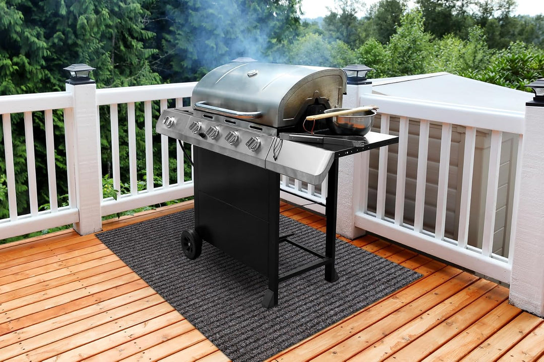 Grillschutzmatte GIN für die Terrasse draussen hellbraun 100x180 cm Gin Hellbraun 100x180 cm, Gin He