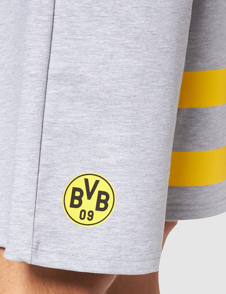 Borussia Dortmund BVB Shorts grau, S Grau