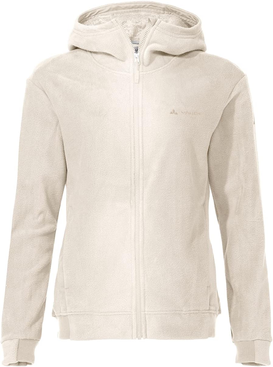VAUDE Damen Women's Neyland Fleece Hoody Jacke 36 Ecru, 36 Ecru