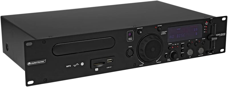 OMNITRONIC XDP-1502 CD-/MP3-Player | CD- und MP3-Player für CD, USB und SD