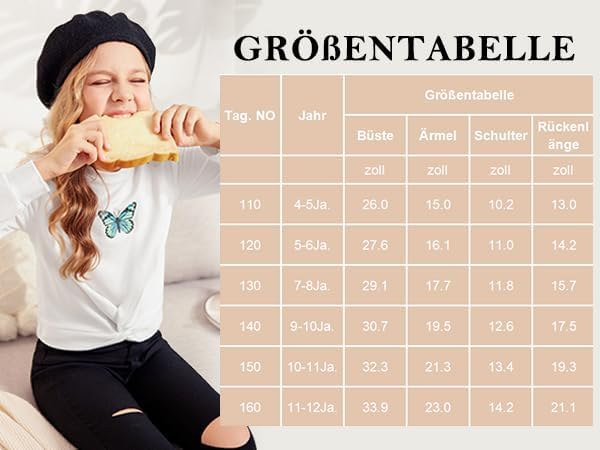 Arshiner Mädchen Sweatshirt Batik Langarm Pullover Leichtgewicht Sport Kleidung Kinder Tie Dye Langa