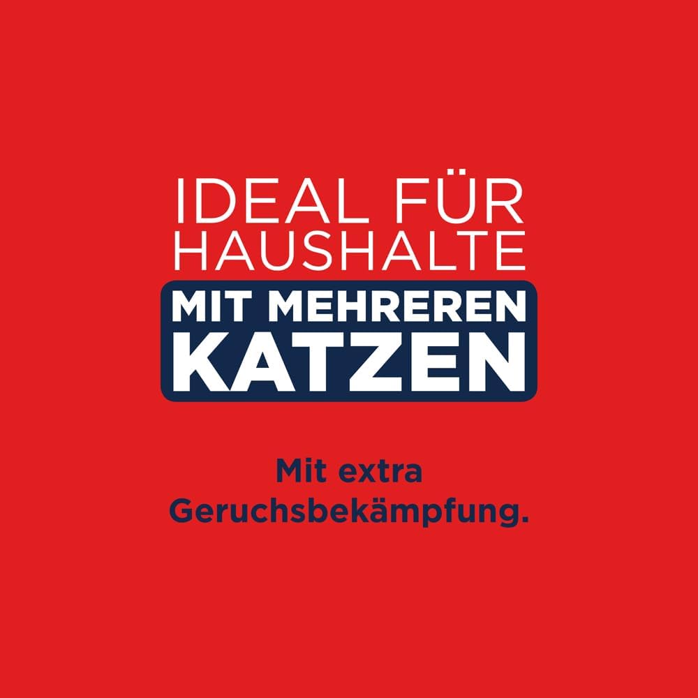 Ever Clean Katzenstreu, mehrere Katzen, duftend für lang anhaltende Frische, unschlagbare Klumpenstä