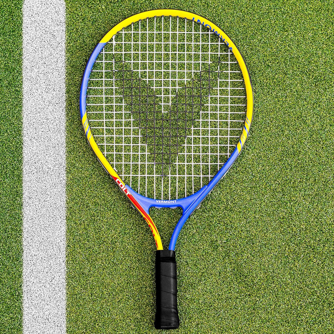 Vermont Procourt Mini Tennisnetz und Schläger Set │ Kinder, Jugendliche, Erwachsene │ Netz, Pfosten,