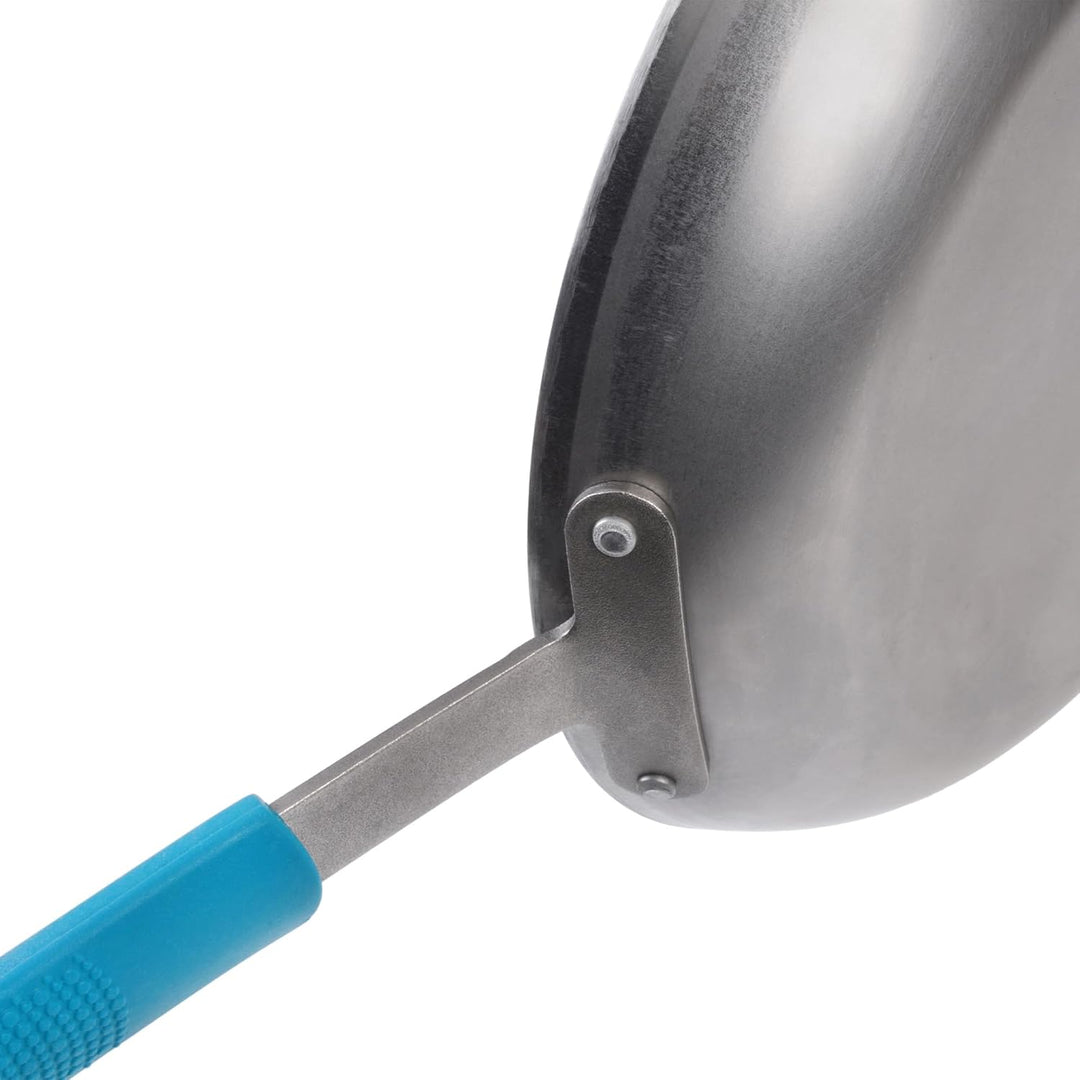 GRÄWE Pfanne aus Eisen - Wax Pro Eisenpfanne Ø 28 cm, 400° C hitzebeständig, schnitt- & kratzfeste B