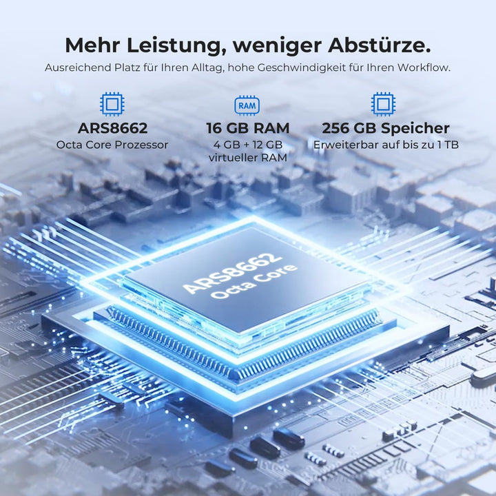 HOTWAV A17 Pro Max 2026 Handy ohne vertrag 6,75" HD+, 16GB+256GB/1TB TF Android 15 Smartphone Ohne V