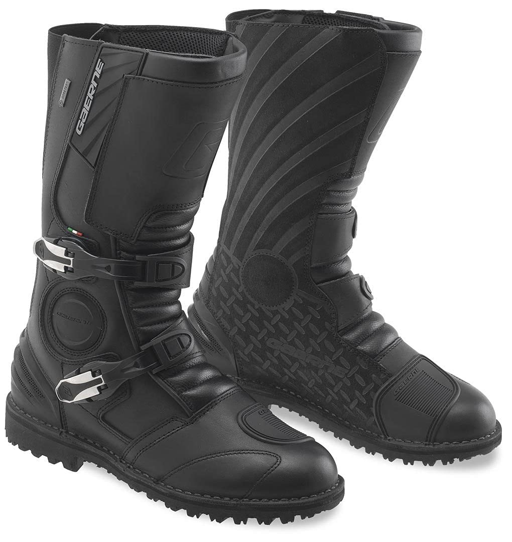 Gaerne G-Midland Gore-Tex Motorradstiefel 44 EU Schwarz, 44 EU Schwarz