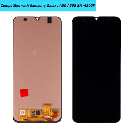 Vvsialeek Neu Ersatz OLCD Display Kompatibel Für Samsung Galaxy A50 A505F/DS A505F A505FD A505A LCD