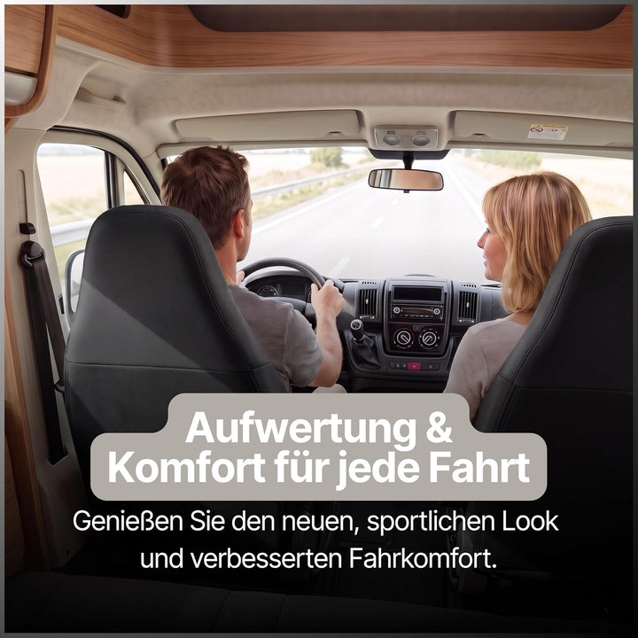 Generisch Sitzbezüge für Wohnmobile, Pilotsitze, Fahrersitz und Beifahrersitz, 2 Sitzer, Hochwertige