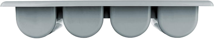 GRÄWE Besteckkasten mit Deckel, leer - Bestecklade mit 4 Fächern, Gastronorm Grösse 1/1, gross, stap