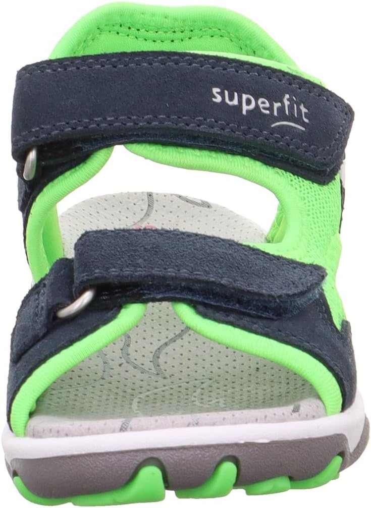 Superfit Jungen MIKE 3.0 Riemchensandalen 30 EU Blau Hellgrün 8030, 30 EU Blau Hellgrün 8030