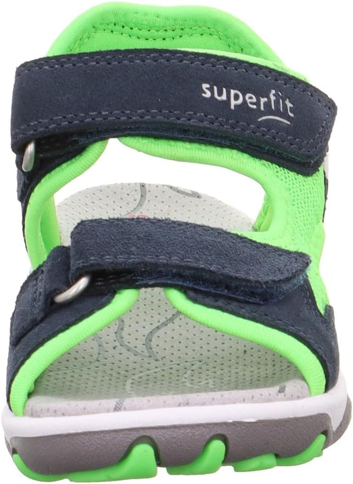 Superfit Jungen MIKE 3.0 Riemchensandalen 30 EU Blau Hellgrün 8030, 30 EU Blau Hellgrün 8030