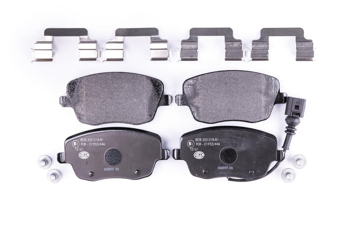 HELLA PAGID 8DB 355 018-811 Bremsbelagsatz - T5161 - Dicke/Stärke: 19mm - Bremssystem: Lucas - mit i