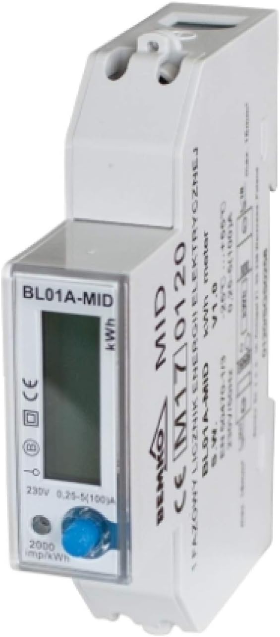 BEMKO A31-BL01A-MID BL Stromzähler 1-Phasen MID, 1-Phasen MID